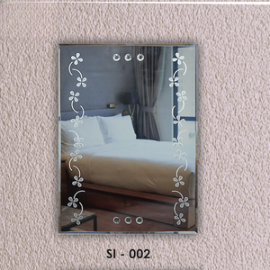 Elegant Rectangular Designer <b>Mirror</b> Features a Sleek Frameless Design with a Polished Edge Eco-Friendly Lightweight - Product Image 6