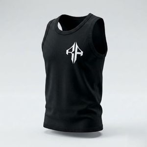 High Men's Tank Top Style Causal Premium Quality Customized Design Technics <b>Printed</b> <b>Material</b> 100%Cotton by RIVIAN ATLANTIC - Product Image 2