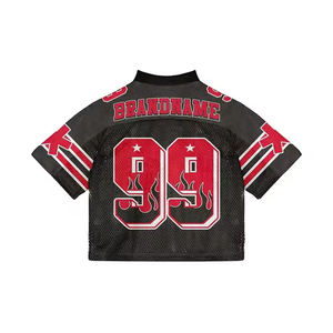 Maillot de football 2026 en maille avec impression par sublimation, haute qualité, nouveau design, OEM, personnalisable, pour homme, coupe ample - Product Image 3