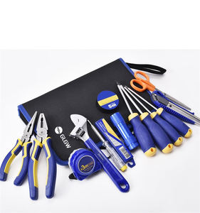 12 Stück Haushalts hardware Home Kleine Geschenk hardware Tragbare Segeltuch tasche Handwerkzeug set Hochwertiger Box mechaniker - Product Image 2