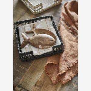 Organizador de Mimbre Marino Hecho a Mano, Tendencia 2026, Solución de Almacenamiento para Cubiertos, Servilletas y Accesorios de Mesa, Venta al Por Mayor - Product Image 4