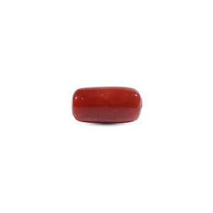 High Quality 9.75 Carat Synthetic Red Coral Cabochon Loose Gemstone Lot for Earring Making - Product Image 2