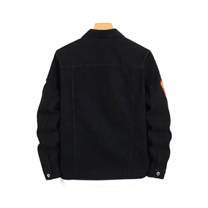 Chaqueta vaquera de manga larga para mujer, elegante y superventas; Chaquetas vaqueras para hombre, diseño nuevo, superventas, al por mayor, en blanco, para la venta. - Product Image 2