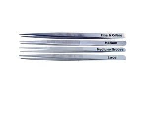แหนบสแตนเลส SUNTOOLS/STIPL แบบเยอรมัน ปลายเรียว ขนาดเล็ก กลาง ใหญ่ สำหรับงานจัดเพชรพลอย เครื่องมือ DIY - Product Image 2