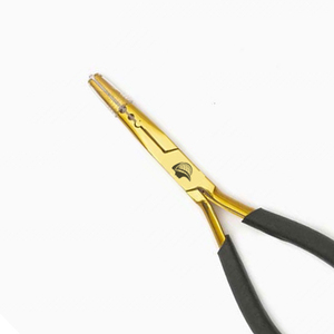 Pince à extensions de cheveux en acier inoxydable sur mesure, outil de haute qualité, design confortable, Regal Impex - Product Image 5