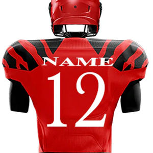 Uniforme de Fútbol Americano en Oferta, Conjunto Personalizado de Camiseta y Pantalones con Nombre - Product Image 3