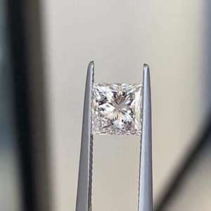 Venta al por Mayor de Diamantes Naturales de Corte Princesa, Tratados Térmicamente, Color Blanco D, VVS1, Cultivados en Laboratorio para Joyería, con Certificado GRA - Product Image 5