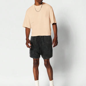 Camisetas de Algodón para Hombre al por Mayor, Camisetas de Gimnasio de Alta Calidad, 230 GSM, Tallas Grandes, de Lujo, con Logotipo Personalizado, B2B, EE. UU. - Product Image 3