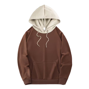 Sweat-shirts à capuche zippés intégraux en molleton 100 % coton, brodés de strass, personnalisés et tendance pour hommes - Product Image 1