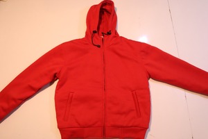 Hooded Soft Shell <b>Jacket</b> Full Zip <b>Long</b> Sleeve Outerwear Winter Solid Pattern Finished - Product Image 1