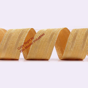 Ceremonial <b>Sleeve</b> Braid in Yellow and Blue Braided <b>Lace</b> Trim <b>for</b> Personal Defense Uniforms - Product Image 3