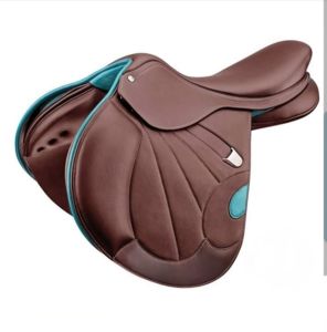 Silla de Montar Inglesa de Cuero de Alta Calidad, Ligera y Duradera, para Salto, Entrenamiento y Equitación Profesional - Product Image 3