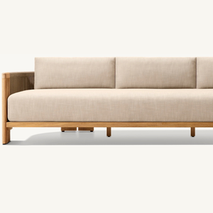 A <b>sofa</b> <b>for</b> three people in a simple modern style living room is suitable <b>for</b> indoor use and has strong and durable <b>legs</b> - Product Image 4