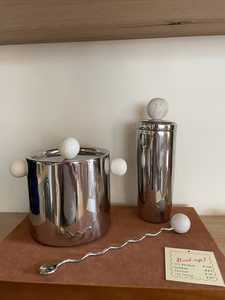Double Wall Stainless Steel <b>Ice</b> <b>Bucket</b> <b>With</b> <b>Lid</b> And Tongs Insulated Wine Champagne Cooler Metal <b>Ice</b> Cube Container For Bar Party - Product Image 4