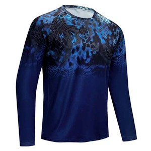 Chemises de pêche camouflage, sublimation, UPF 50+, séchage rapide, vêtements de sport d'extérieur, vêtements de pêche - Product Image 5