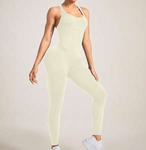 Venta al por Mayor de Bodys y Monos Deportivos Sin Costuras para Mujer, Tallas Grandes, Trajes de Yoga y Playsuits - Product Image 4