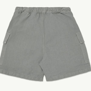 Short cargo pour garçons, couleur unie, design de haute qualité, service OEM, design élégant, poches avant et taille élastique - Product Image 6