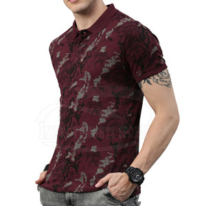 เสื้อโปโลสำหรับผู้ชายพิมพ์ลายน้ำหนักเบา - Product Image 1