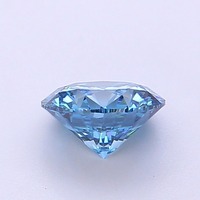 Diamant CVD de laboratoire taille brillant 1,1 carat bleu vif fantaisie clarté VS1 polissage excellent pierre précieuse lâche IGI