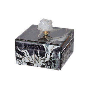 Boîtes à bijoux en résine peintes à la main, écologiques, couleur personnalisée, design moderne, taille personnalisable, emballage - Cadeaux pour bijoutiers - Product Image 6