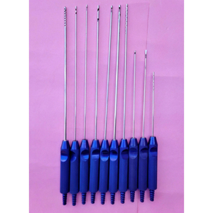 Share Liposuction Fixed Handle Cannulas <b>Set</b> of 10 Pcs Lipo Plastic Cosmetic Surgery - Product Image 1