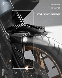 FORCE CYGNUS JET DRG MMBCU Front Fog Light Fender Kit 28W/43W Motorcycle LED <b>Spotlight</b> High/Low Beam Waterproof Auxiliary Lamp - Product Image 6