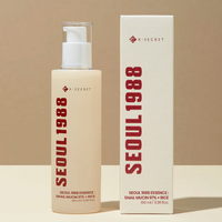 Essence coréenne pour la peau Seoul 1988 avec 97% de mucine d'escargot et extrait de riz 100ml pour l'hydratation, la réparation et l'éclat