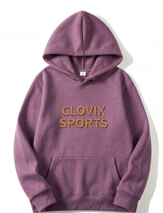 CLOVIX SPORTS Sudadera con Capucha Personalizada al por Mayor para Hombre, 100% Algodón, Sudadera con Estampado Serigrafiado, Fabricante de Sudaderas - Product Image 2
