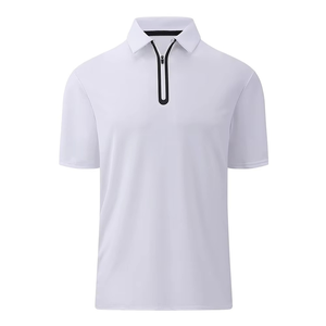 Camisas de Manga Corta de Alta Calidad con Logotipo Bordado para Hombre y Mujer, Marca BUR, Deportivas, de Moda, de Negocios, de Lona, Lisas, Teñidas, de Secado Rápido - Product Image 1