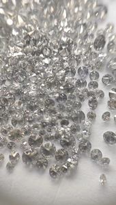 IKYRAA JEWELS DQ-66 เพชรเมลีสีขาวใส คุณภาพสูง ผลิตในห้องปฏิบัติการด้วยวิธี CVD HPHT  ไม่มีการเจียระไน  ความใสสูง ได้รับการรับรองจาก IGI สำหรับ - Product Image 3