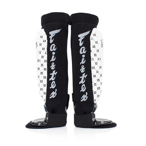 Latest Model Fair tex Shin Pad Guard Genuine Cowhide Leather Lightweight Eco-Friendly Protection Gear Custom Logo <b>Training</b> - Product Image 3