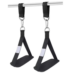 Correa de Gimnasio para Abdominales, para Entrenamiento de Fuerza del Core, Resistente, Acolchada, Ligera, de Nailon, con Soporte para Brazos, Barra de Tracción, Ejercicio Abdominal - Product Image 1