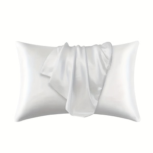 Fodera per cuscino morbida e liscia, colore delicato, tocco confortevole, decorazione premium per la casa per un sonno accogliente, eleganza semplice, migliora il tuo spazio notturno - Product Image 3