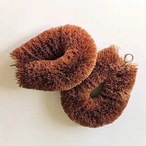 Éponge à récurer en fibre de coco, prix le plus bas, outils de nettoyage naturels - Product Image 1