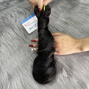 Artículo popular Extensiones de cabello Precio al por mayor Paquetes de extensiones de cabello rizado de Primavera al vapor Proveedor de tejido de Vietnam Sin enredos - Product Image 3