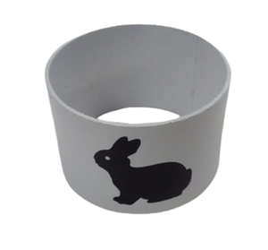 Anillo de Servilleta Metálico con Diseño de Conejo, Porta Servilletas Decorativo para Mesa, para Fiestas de Pascua, Comedor, Hotel, Restaurante, Reutilizable - Product Image 4
