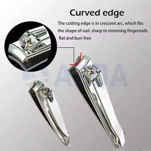 Kit de coupe-ongles en acier inoxydable ultra-affûté pour doigts et orteils – Soin professionnel en gros - Product Image 2