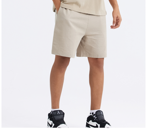 Ensembles d'hiver pour hommes : T-shirts à manches courtes et shorts respirants, coupe décontractée, 100 % coton, écologiques, avec cordon de serrage - Product Image 3