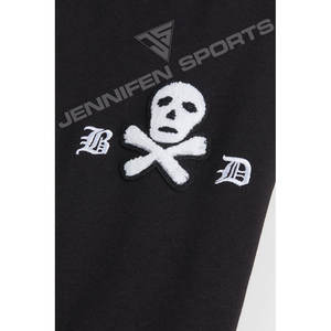 Sweat à capuche décontracté pour homme automne-hiver, 100% coton, entièrement brodé, logo personnalisé, séchage rapide, respirant, coupe ample, couleur unie - Product Image 4