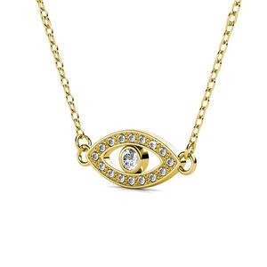 Collar <span class=keywords><strong>Gargantilla</strong></span> de Moda con Colgante Único Adornado con Cristales de <span class=keywords><strong>Swarovski</strong></span>, Delicado, Plata de Ley 925, Joyería para Mujer - Product Image 2