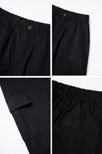 กางเกงคาร์โก้เอวกลางสไตล์ฮิปฮอปสตรีทแวร์ลำลองสำหรับผู้ชาย ทรงหลวม กระเป๋าหลายช่อง รับทำโลโก้ ขายส่งจากโรงงาน - Product Image 6