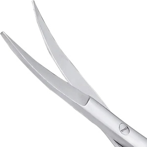 Ciseaux à ongles de sécurité Ryzer Studio, incurvés, en acier inoxydable, à ressort, avec poignée en plastique légère, pour manucure quotidienne - Product Image 3
