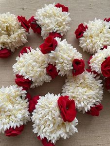 Bracelet en caoutchouc parfumé artificiellement à la rose Gajra, cadeau de mariage pour femme, Ramadan, Pâques, souvenir de fête de haute qualité - Product Image 3