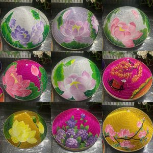 Eco-Friendly Vietnamese Conical Hats Non La Palm <b>Leaf</b> Craft for Theme Parties & Weddings Bulk Wholesale Cost - Product Image 4