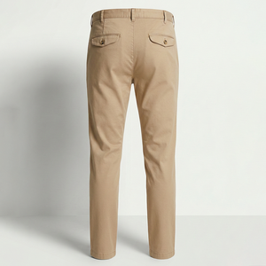 Pantalones Chinos de Algodón Casuales de Verano para Niños, Elásticos, Formales, de Lujo, Personalizados, al por Mayor - Product Image 1