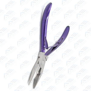 Ensemble de pinces d'extension de cheveux professionnelles 10 pinces de travail Salon outils d'extension de cheveux professionnels Instrument de beauté - Product Image 3