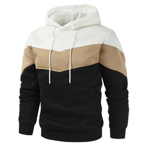 Sweat-shirts à capuche oversize pour hommes les plus vendus, 100 % coton molletonné, coupe-vent, avec poches, haute qualité, conception ODM, teinture unie - Product Image 5
