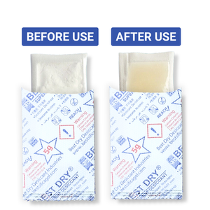 Mejor Desecante Seco Superior CaCl2 10g, 300% Adsorción de Humedad, 100% Pureza, Libre de DMF, Antimoho, Diseño de Triple Capa para Electrónica - Product Image 2