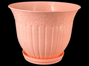 Pot de fleurs en terre cuite Twister 04 No 10 pouces, grand pot en plastique pour l'intérieur, l'extérieur, la maison, le jardin, le balcon - Product Image 3