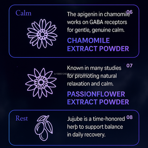 Cápsulas de Bienestar Nocturno con Melatonina y Magnesio para la Relajación, Descanso, Mejora de la Memoria - 500 mg, 90 Cápsulas (OEM) - Product Image 6